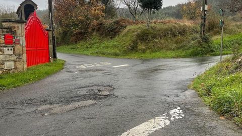 El cami�o do Cov�s une las parroquias de Nogueirosa y Andrade