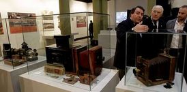 La muestra incluye objetos hist�ricos del cine cedidos por el coleccionista Ignacio Benedeti.
