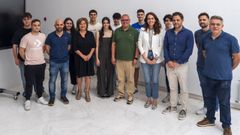 Foto de familia de los premiados