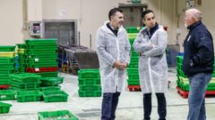 Rial, en su visita a Celeiro