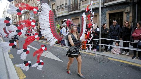 Desfile de Carnaval en Pontevedra