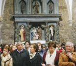 Uno de los retablos restaurados