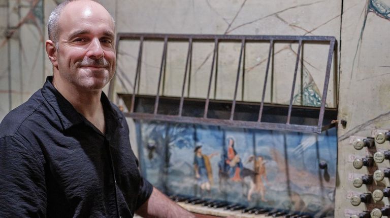 Juan de la Rubia, en los cursos M�sica en Compostela