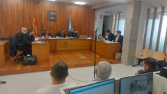 Celebraci�n del juicio entre el due�o de un chal� y unos obreros en Vigo