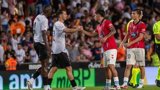 <span lang= gl >O partido entre Celta e Valencia finalizou sen goles.</span>