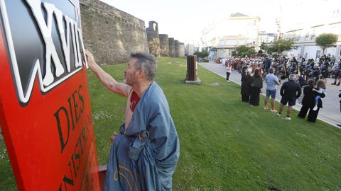Acto del Natalicio celebrado este s�bado en Lugo.