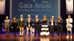N&eacute;cora de ouro para Jaime Gay&aacute; en la gala De la Plataforma Galega contra o Narcotr&aacute;fico