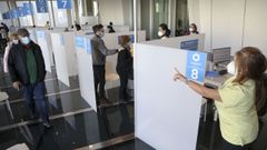 Administraci�n de dosis de refuerzo en la Cidade da Cultura de Santiago
