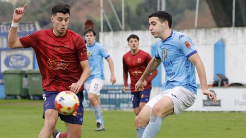 Trasi, en el duelo ante el Estradense, no podr� jugar este domingo en el Vero Boquete de San L�zaro. 