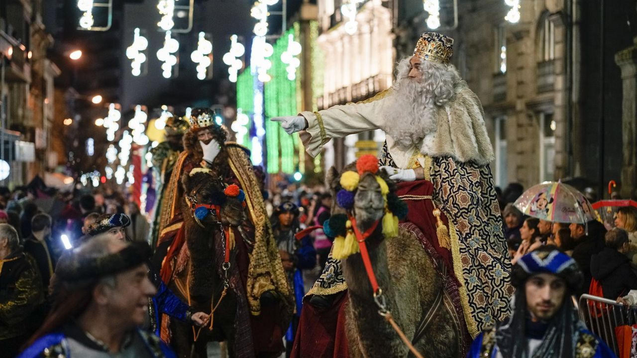 Los Reyes Magos ya están aquí: así será su recorrido por Galicia