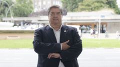 Julio Abalde fue rector de la UDC hasta el 2023, cuando finaliz� su segundo mandato