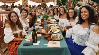 ¡Hay Feira Franca en Pontevedra! ¡Búscate en el álbum de las comidas gigantescas!