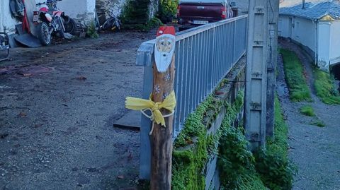 Decoracin navidea en Carballeda de Valdeorras