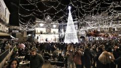 Encendido de las luces de Navidad en Ourense