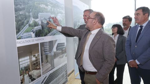 Xunta y USC llegaron a un acuerdo para construir una nueva facultad de Farmacia en el campus