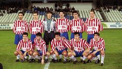 Alineaci�n del CD Lugo en enero de 1995