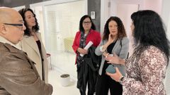 La subdelegada del Gobierno en Lugo y varios concejales acudieron a la visita