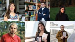 Os autores Emma Pedreira, Ismael Ramos, Mar�a S�nchez, Juan de Salas, May R. Ayamonte�e Ram�n D. Veiga