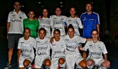 Equipo del Fisober que disput� el partido del mi�rcoles en Vimianzo. 