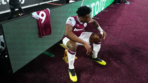 Michail Antonio.Michail Antonio con el West Ham