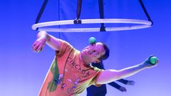 Un día de ensaio con PistaCatro, Premio Nacional de Circo