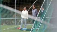 El presidente, en A Madroa en una ocasi�n anterior