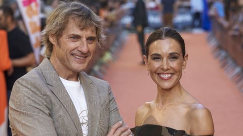 Julian Lantzi y Raquel S�nchez Silva, presentaores de �El conquistador� en La 1
