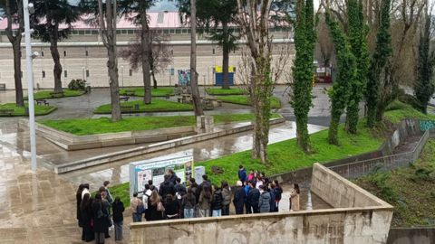 Panel en�el puente romano