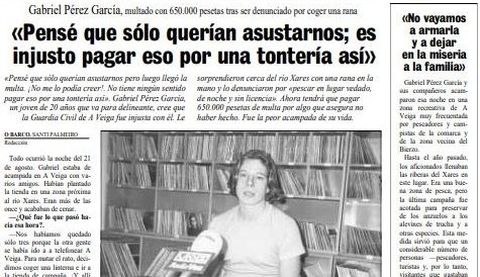 Pgina de La Voz de octubre de 1995