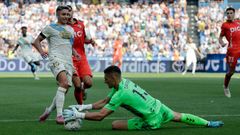 Yeremay, en el partido de la primera vuelta ante el Burgos