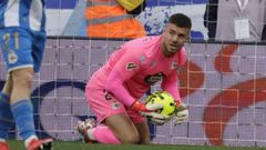 �lvaro Ferllo, en el duelo contra el Albacete