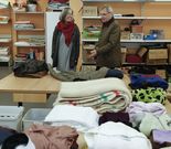 La concejala de Medio Ambiente, Mar�a Garc�a, y Eduardo Ace�a en el viejo Padre Rubinos. 