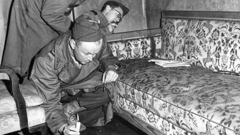 Anlisis del bnker de Hitler, en el que se suicid en 1945