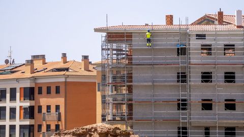 Los trabajadores del sector de la construcci�n son los m�s afectados por los ajustes laborales