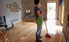 Una casa rural de la comarca de Sar tuvo que anular reservas por los da�os del agua.