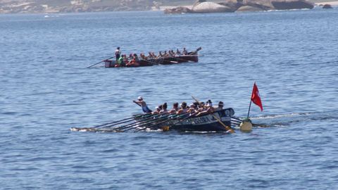 Bandera Femenina Concello de Ribeira. Liga Galega de Traieiras