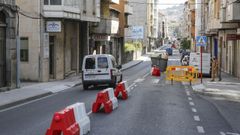 Las obras en la calle Marcelo Mac�as duraron meses.