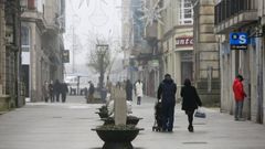 Foto del centro de Lugo hace unos d�as