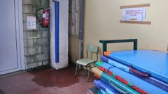 La cubierta genera filtraciones en algunos puntos, como el pabell�n