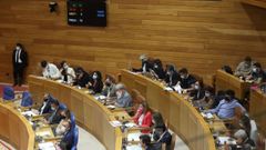 ltima jornada del debate del estado de la autonoma en el Parlamento de Galicia