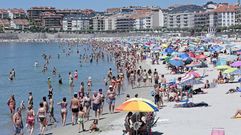 Playa de Silgar en Sanxenxo