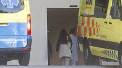 Entrada del servicio de Urgencias en el Marcide, en foto de archivo