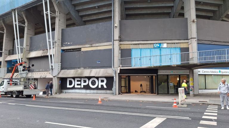 El museo se ubicar&aacute; en los bajos del estadio Abanca Riazor