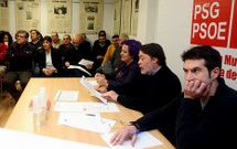 Alberto Varela, a la derecha, est� firmemente convencido del paso que est� a puto de dar. 