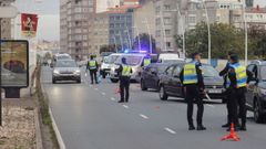 Imagen de archivo de un control de alcoholemia en Alfonso Molina
