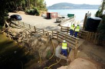 En el 2010 ya se realizaron obras de mejoras en la playa fenesa de R�o Sandeo. 