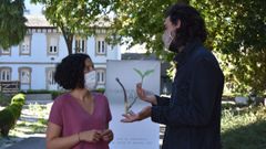 M�nica Freire e �liver Laxe, o d�a da presentaci�n da campa�a �O que non arde�