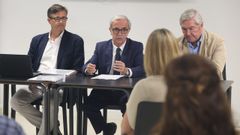 Imagen de la junta extraordinaria celebrada este verano, con Criado todav�a como presidente.