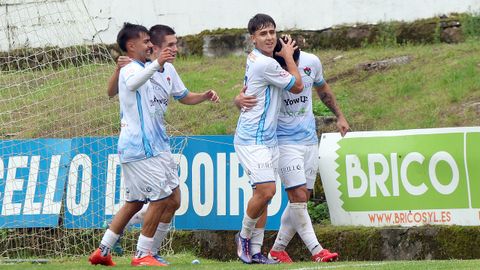 Partido de Tercera Federación entre el Boiro y el Compostela en el Campo municipal de Barraña