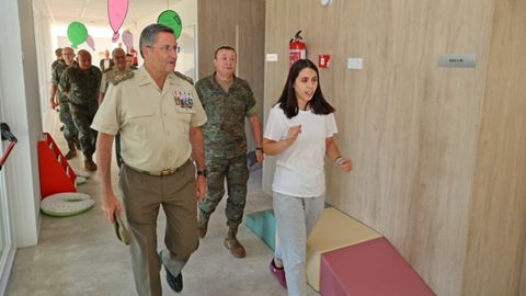 El general Amador Ense&ntilde;at visit&oacute; la recientemente inaugurada guarder&iacute;a de la Brilat